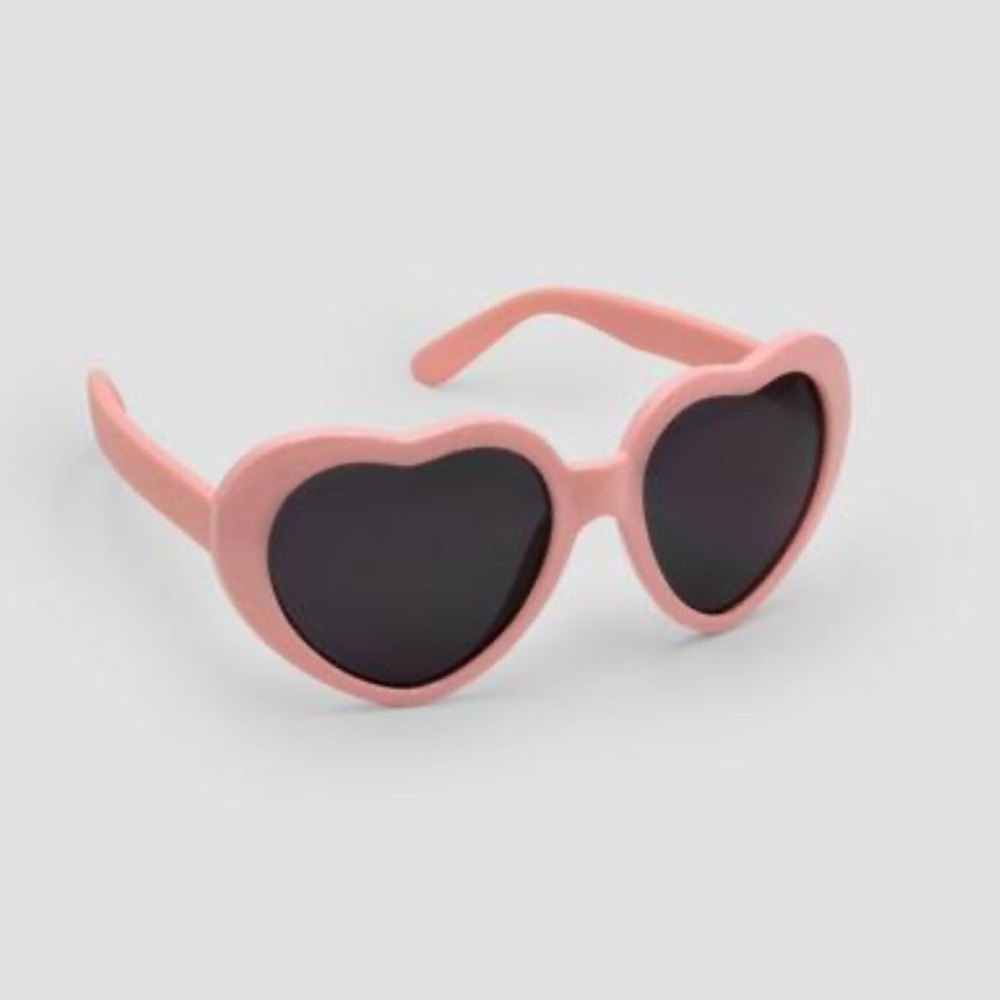 New Carter's "Just One You" Toddler Pink Heart Sunglasses UVA/UVB Protection